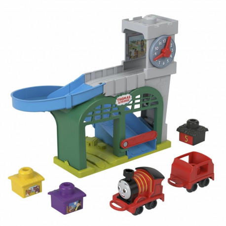 Fisher-Price Thomas & Friends My First Knapford Station Train Playset for Toddlers, 6 Pieces