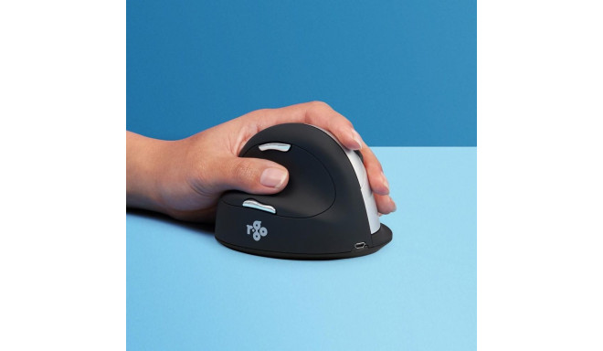 R-Go Tools ergonoomiline hiir R-Go HE Break pausitarkvaraga, suur (käesuurus ≥ 185 mm), vasakukäelin