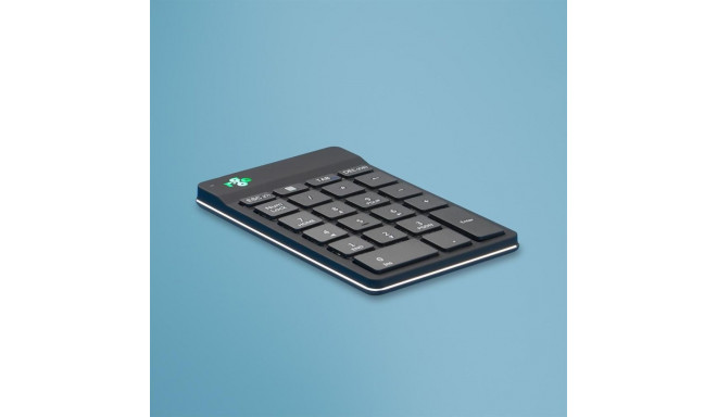 R-Go Tools Numeric keypad R-Go Numpad Break, ergonomic numeric keypad with break software, bluetooth