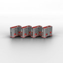 Lindy USB Port Blocker - Pack of 4, Colour Code: Pink