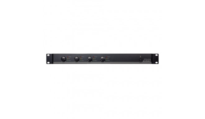 AUDAC EPA254 audio amplifier 4.0 channels Black