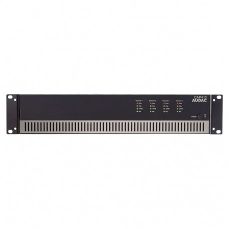 AUDAC CAP412 audio amplifier 4.0 channels Home Black