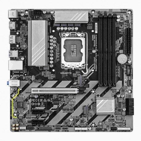 GIGABYTE B860M D3HP Motherboard - Intel Core Ultra Series CPUs, 4+1+2+1 Phases VRM, up to 9066MHz DD
