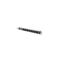 Aluminum outlet strip with switch | DN-95402 | Sockets quantity 7