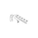 Gembird TSL-PS-S4U-01-W Smart power strip 4 AC outlet(s) Type E 1.5 m 3 3880 W White