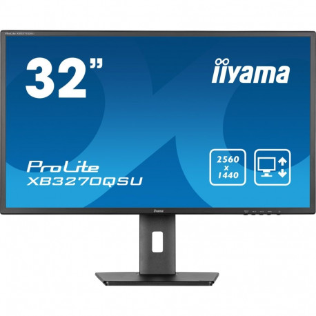 iiyama ProLite XB3270QSU-B1 arvutimonitor 80 cm (31,5") 2560 x 1440 pikslit Quad HD LED must