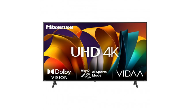 Hisense 50A6N teler 127 cm (50") 4K Ultra HD nutiteler Wi-Fi must 300 cd/m²