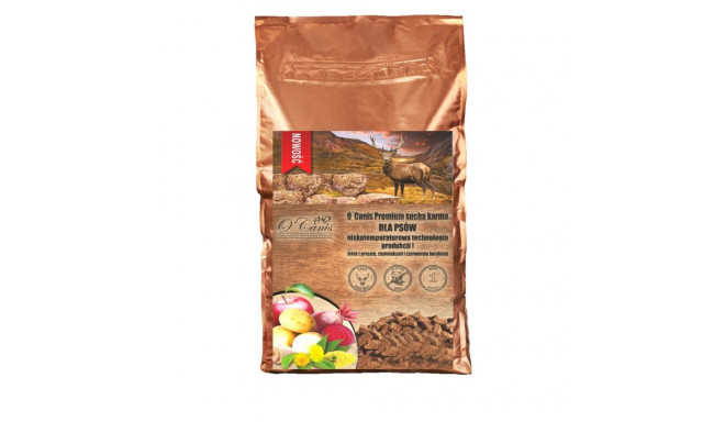 O'CANIS hirv hirssiga, kartulite ja punapeediga kuiv koeratoit 1,5kg