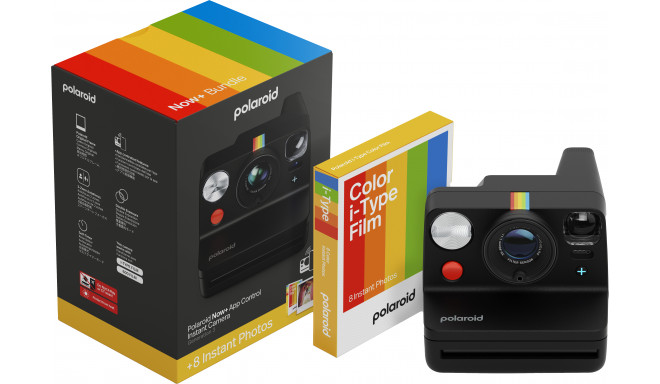 Polaroid Now+ Gen 3 Bundle, черный