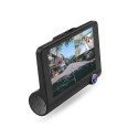 RoGer 3in1 Car video recorder with integrated front / rear / inside camera /  Full HD / 170 degree v