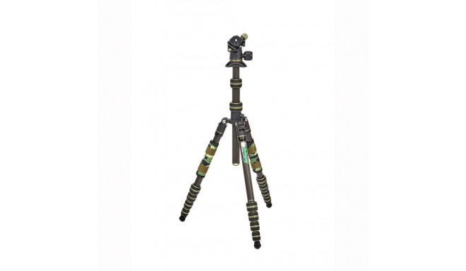 3 Legged Thing Punks Brian 2.0 Tripod Kit Black/Green with AirHed Neo 2.0