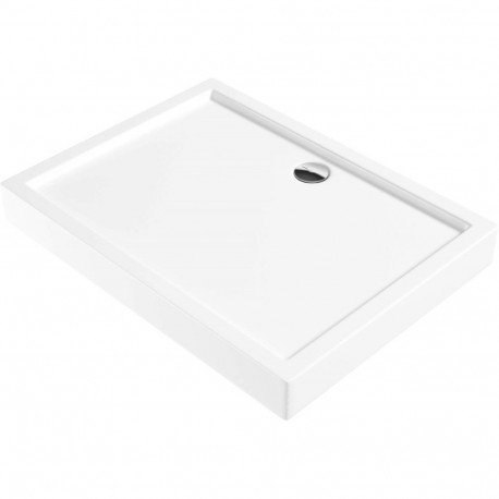 ristkülikukujuline akrüülist dušialus 120x90 cm