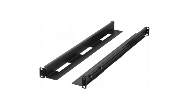 Lanberg Lanberg mounting rail kit for 19" sliding cabinets 650 x 1090 mm black