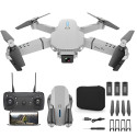 E88 Pro Drone Set: drone + 3 batteries + case 1800mAh