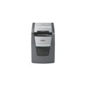 Rexel Optimum AutoFeed+ 100M Paper Shredder, Micro-cut shredding 2x15mm 55dB P-5 34L, Grey/Black