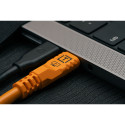 Tether Tools cable USB-C - USB-C TetherPro Optima 10G Right Angle 1.8m, orange