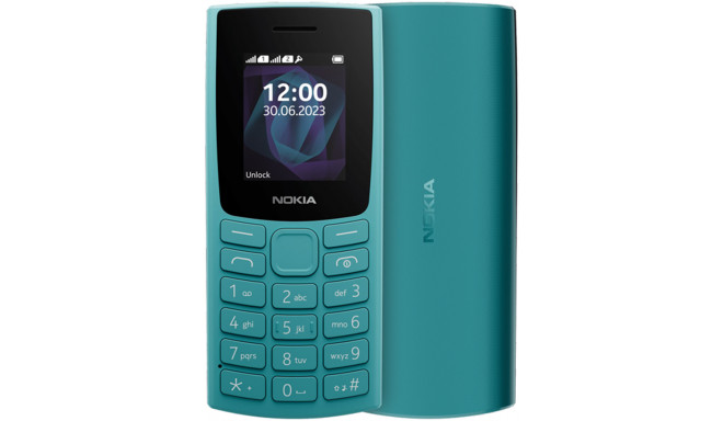 Nokia 105 (2023) Dual SIM TA-1557, циан