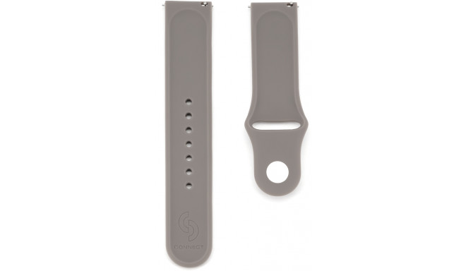 Connect watch strap Silicone Loop 20mm S/M, grey