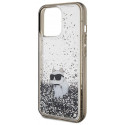 Karl Lagerfeld case Liquid Glitter Choupette Apple iPhone 13 Pro