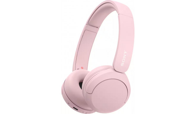 Sony juhtmevabad kõrvaklapid WH-CH520, roosa