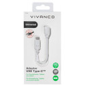 Vivanco adapter USB-C - microUSB (37558) (avatud pakend)