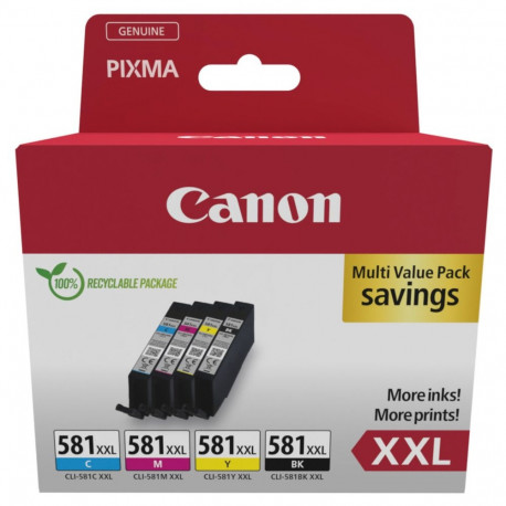 Canon CANON CLI-581XXL Ink Cartridge C/M/Y/BK