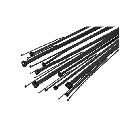 41-233# Opaska zaciskowa 5,5x400mm czarna 100 szt.