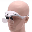 DA351 Okulary lupa nagłowna 2xled