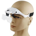 DA351 Okulary lupa nagłowna 2xled