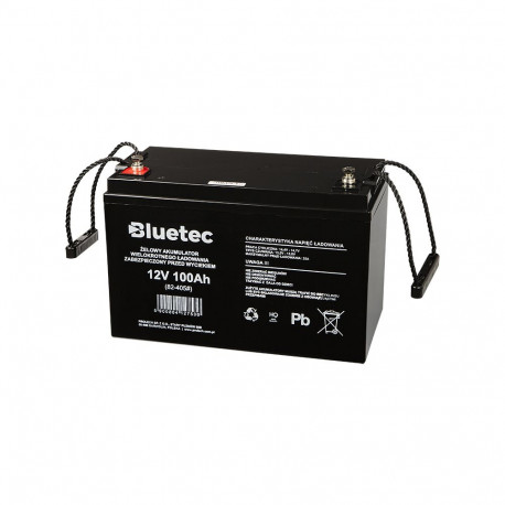 82-405# Akumulator żelowy 12v/100ah bluetec 340x183x256"
