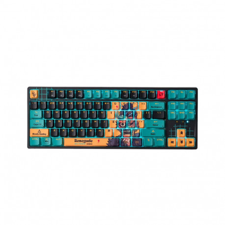 A4TECH BLOODY AT87 RENEGADE USB mehaaniline klaviatuur (Alpha Switches)