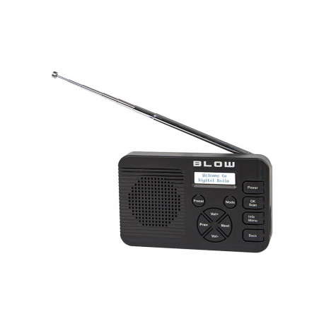 77-574# Radio przenośne kuchenne fm/dab+ blow rk4 bt czarne`