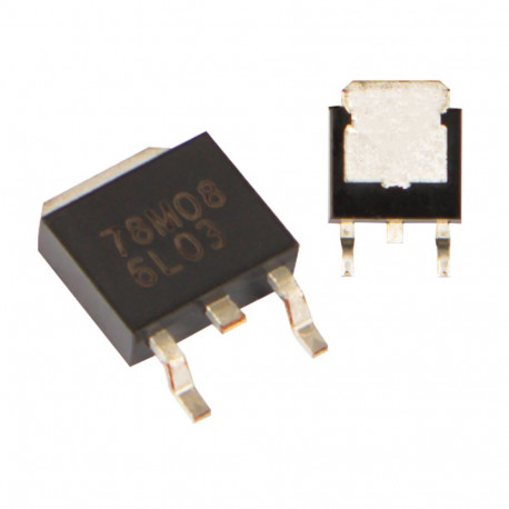 8651# Stabilizator napięcia 78m08 8v smd (10 tk.)