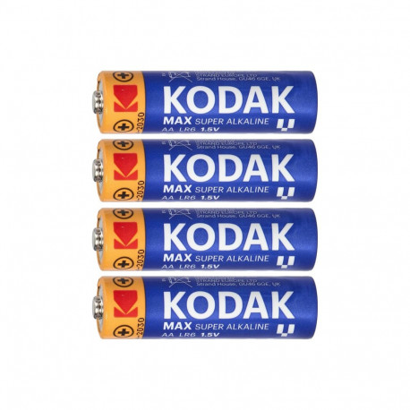 Kodak MAX Alkaline AA LR6 patareid, 4 tk