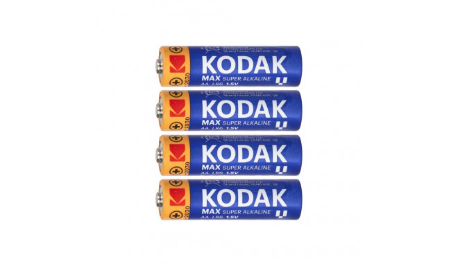 Patareid Kodak MAX Alkaline AA LR6, 4 tk.