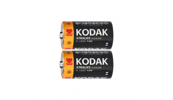 Kodak XTRALIFE leelispatarei KD-2 LR20, 2 tk