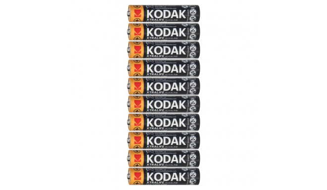 Kodak XTRALIFE leelispatareid AAA LR03, 5+5 tk.