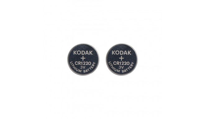 Kodak Max liitium CR1220 patarei, 2 tk