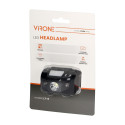 LED CREE 3W pealamp + 2 punast LED-dioodi