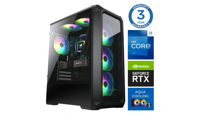 INTOP AQUA i7-14700F 32GB DDR5 500SSD M.2 NVME RTX4060 8GB no-OS
