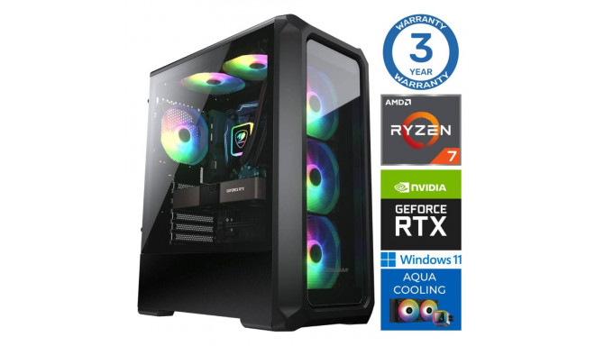 INTOP AQUA Ryzen 7 7700X 16GB DDR5 1TB SSD M.2 NVME RTX4060Ti 8GB WIN11Pro