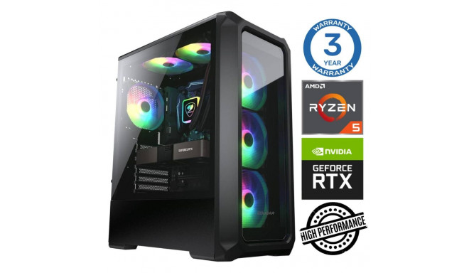 INTOP Ryzen 5 5600X 16GB 250SSD M.2 NVME+2TB RTX3060 12GB no-OS