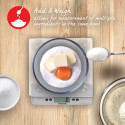 Salter 3003 SSSVDR08EU16 Aquatronic Glass Kitchen Scale