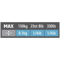 Salter 9113 GY3R Compact Glass Analyser Bathroom Scales - Grey