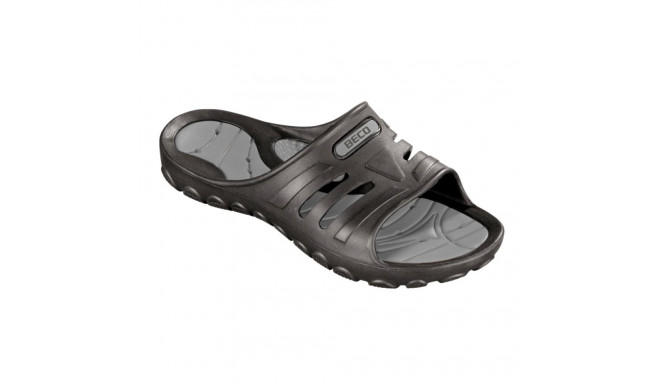 Slippers unisex BECO 90671 110 size 43 black/gray