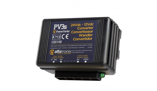 Alfantronix Converter 24>12V PV 3/6S