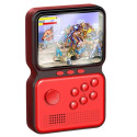 GameBox M3 16bit Kandesise Retro Mängu Konsool 900 mänguga 3'' HD LCD / TV RCA kaabel Punane