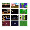 GameBox R1 8bit Portable Retro Game console with 400 games 3'' LCD with TV RCA cable Black