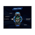 iWear LT32 Durable 4G Sim GPS Tracking IP67 Kids Watch & Phone Call with Chat Camera Black/Blue