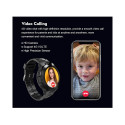 iWear LT32 Durable 4G Sim GPS Отслеживания IP67 Детские часы с звонком чатом и камерой Черный/Синий